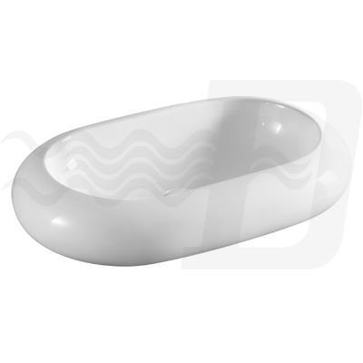 lavabo d^appoggio mod. la26 cm 63 x 40 - Edil Casa | Arredo bagno Termoarredi, Design di interni